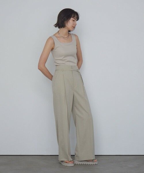 green label relaxing / グリーンレーベル リラクシング タンクトップ | デコルテタンクトップ / カップインナー | 詳細17