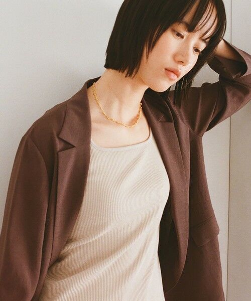 green label relaxing / グリーンレーベル リラクシング タンクトップ | デコルテタンクトップ | 詳細8