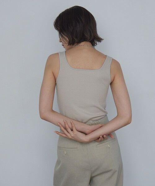 green label relaxing / グリーンレーベル リラクシング タンクトップ | デコルテタンクトップ / カップインナー | 詳細13