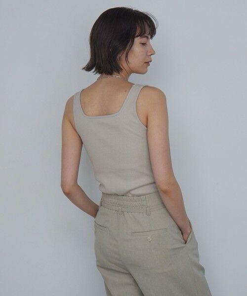 green label relaxing / グリーンレーベル リラクシング タンクトップ | デコルテタンクトップ / カップインナー | 詳細14
