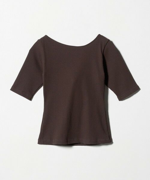 green label relaxing / グリーンレーベル リラクシング Tシャツ | カップデザインネックTシャツ / カップインナー | 詳細23