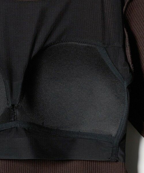 green label relaxing / グリーンレーベル リラクシング Tシャツ | カップデザインネックTシャツ / カップインナー | 詳細26