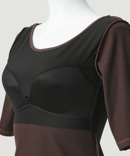 green label relaxing / グリーンレーベル リラクシング Tシャツ | カップデザインネックTシャツ / カップインナー | 詳細29