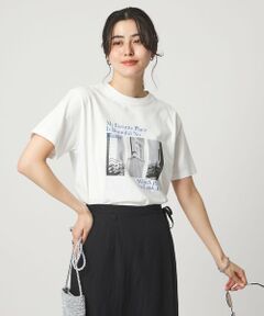 green label relaxing / グリーンレーベル リラクシング Tシャツ | コラージュ フォト ショートスリーブ Tシャツ
