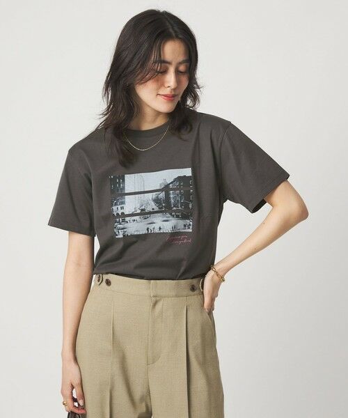 green label relaxing / グリーンレーベル リラクシング Tシャツ | コラージュ フォト ショートスリーブ Tシャツ | 詳細1