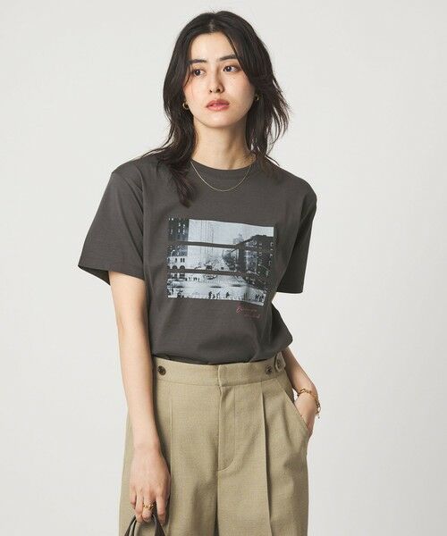 green label relaxing / グリーンレーベル リラクシング Tシャツ | コラージュ フォト ショートスリーブ Tシャツ | 詳細1