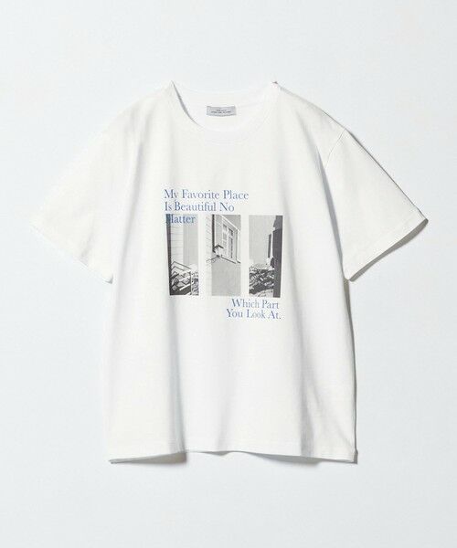green label relaxing / グリーンレーベル リラクシング Tシャツ | コラージュ フォト ショートスリーブ Tシャツ | 詳細17