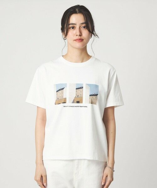 green label relaxing / グリーンレーベル リラクシング Tシャツ | コラージュ フォト ショートスリーブ Tシャツ | 詳細16