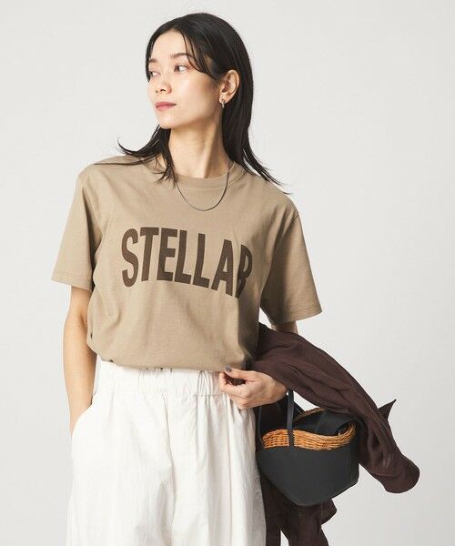 green label relaxing / グリーンレーベル リラクシング Tシャツ | アソート グラフィック ショートスリーブ Tシャツ（BEIGE）