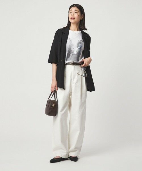 green label relaxing / グリーンレーベル リラクシング カットソー | 【WEB限定】＜at ease＞アソート フォトプリント ショートスリーブ カットソー | 詳細5