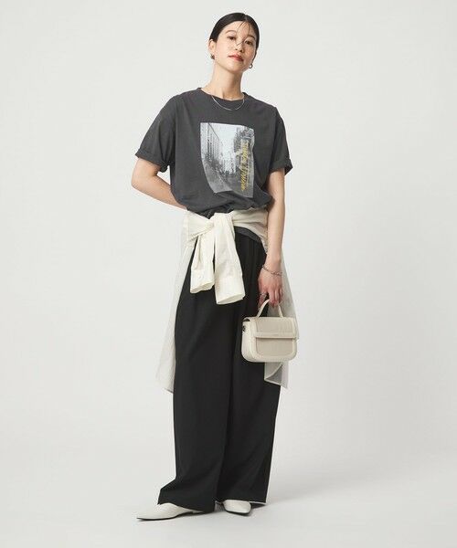 green label relaxing / グリーンレーベル リラクシング カットソー | 【WEB限定】＜at ease＞アソート フォトプリント ショートスリーブ カットソー | 詳細9