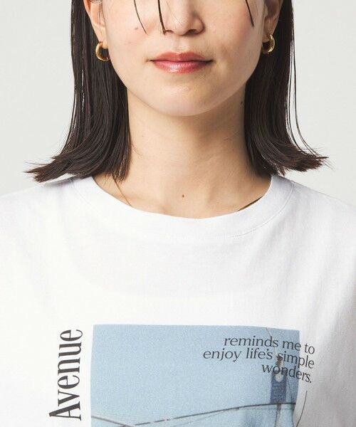 green label relaxing / グリーンレーベル リラクシング カットソー | 【WEB限定】＜at ease＞アソート フォトプリント ショートスリーブ カットソー | 詳細17