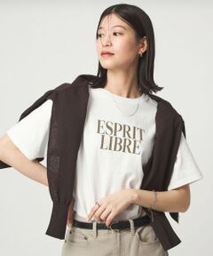 green label relaxing / グリーンレーベル リラクシング カットソー | 【WEB限定】＜at ease＞フロッキープリント カットソー