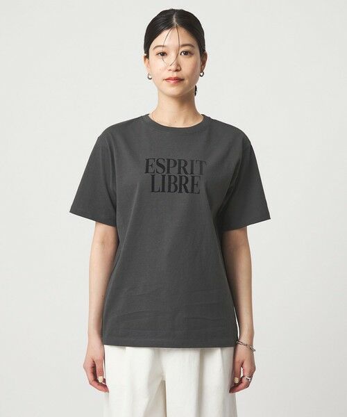 green label relaxing / グリーンレーベル リラクシング カットソー | 【WEB限定】＜at ease＞フロッキープリント カットソー | 詳細12