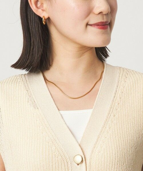 green label relaxing / グリーンレーベル リラクシング ベスト | ペーパー ニット ジレ ウォッシャブル | 詳細7