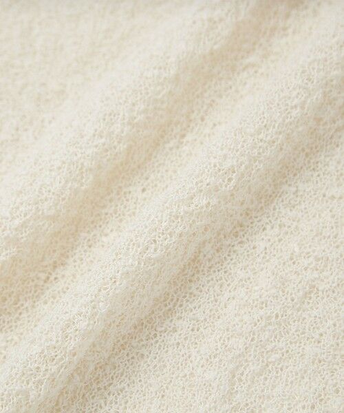 green label relaxing / グリーンレーベル リラクシング ニット・セーター | ノットヤーン ショートスリーブ プルオーバー ウォッシャブル | 詳細5