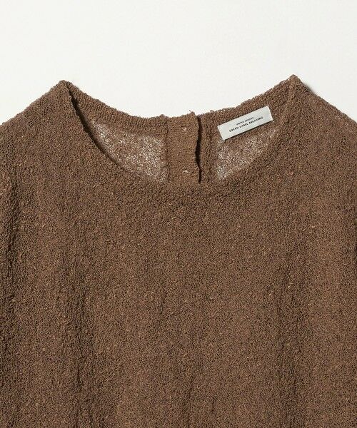 green label relaxing / グリーンレーベル リラクシング ニット・セーター | ノットヤーン ショートスリーブ プルオーバー ウォッシャブル | 詳細27