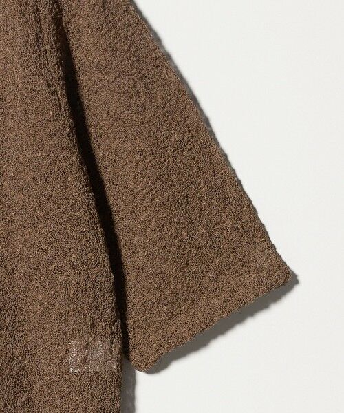 green label relaxing / グリーンレーベル リラクシング ニット・セーター | ノットヤーン ショートスリーブ プルオーバー ウォッシャブル | 詳細28