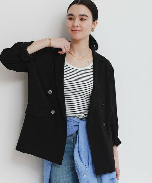 green label relaxing / グリーンレーベル リラクシング テーラードジャケット | 【結論シリーズ】シアーエアジャケット［size SHORTあり］ | 詳細1