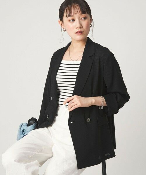 green label relaxing / グリーンレーベル リラクシング テーラードジャケット | 【結論シリーズ】シアーエアジャケット［size SHORTあり］ | 詳細6