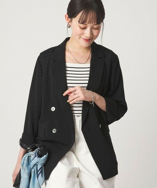 green label relaxing / グリーンレーベル リラクシング テーラードジャケット | 【結論シリーズ】シアーエアジャケット［size SHORTあり］ | 詳細7