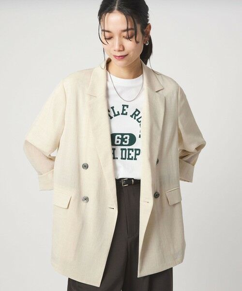 green label relaxing / グリーンレーベル リラクシング テーラードジャケット | 【結論シリーズ】シアーエアジャケット［size SHORTあり］ | 詳細10