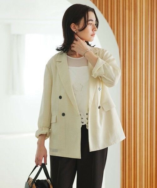 green label relaxing / グリーンレーベル リラクシング テーラードジャケット | 【結論シリーズ】シアーエアジャケット［size SHORTあり］ | 詳細9