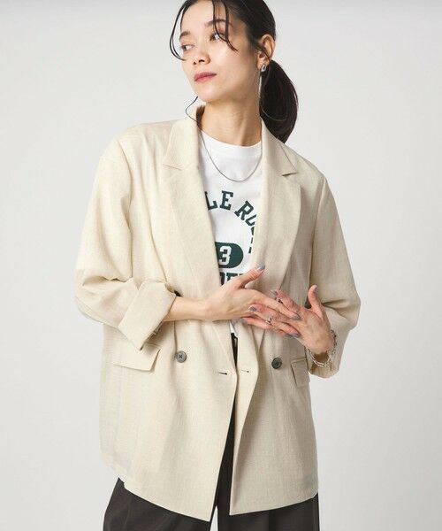 green label relaxing / グリーンレーベル リラクシング テーラードジャケット | 【結論シリーズ】シアーエアジャケット［size SHORTあり］ | 詳細11