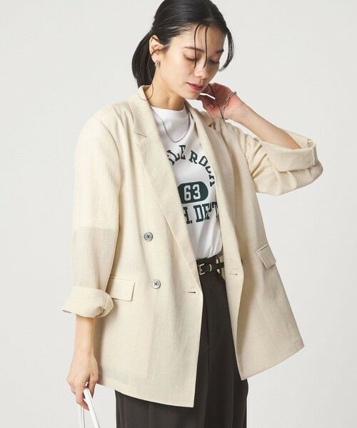 green label relaxing / グリーンレーベル リラクシング テーラードジャケット | 【結論シリーズ】シアーエアジャケット［size SHORTあり］ | 詳細9