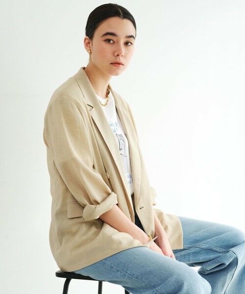 green label relaxing / グリーンレーベル リラクシング テーラードジャケット | 【結論シリーズ】シアーエアジャケット［size SHORTあり］ | 詳細20