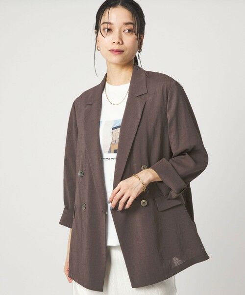 green label relaxing / グリーンレーベル リラクシング テーラードジャケット | 【結論シリーズ】シアーエアジャケット［size SHORTあり］ | 詳細24