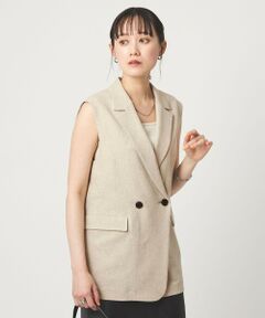 green label relaxing / グリーンレーベル リラクシング ベスト | ラスティック ツイル ジレ マシンウォッシャブル ストレッチ UVカット 吸水速乾
