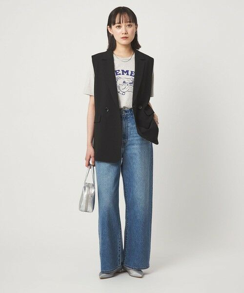 green label relaxing / グリーンレーベル リラクシング ベスト | ラスティック ツイル ジレ マシンウォッシャブル ストレッチ UVカット 吸水速乾 | 詳細4