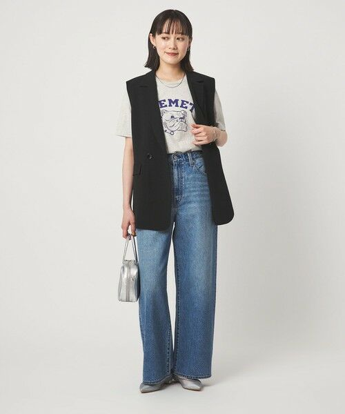 green label relaxing / グリーンレーベル リラクシング ベスト | ラスティック ツイル ジレ マシンウォッシャブル ストレッチ UVカット 吸水速乾 | 詳細5