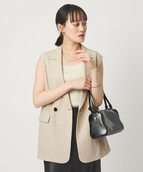green label relaxing / グリーンレーベル リラクシング ベスト | ラスティック ツイル ジレ マシンウォッシャブル ストレッチ UVカット 吸水速乾 | 詳細8