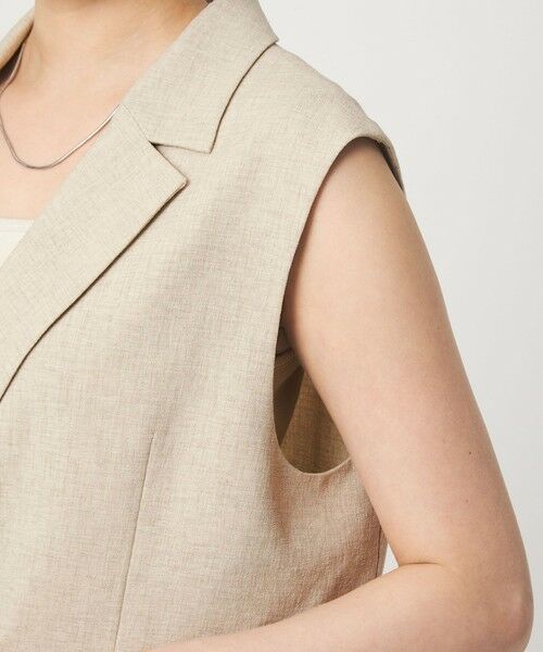 green label relaxing / グリーンレーベル リラクシング ベスト | ラスティック ツイル ジレ マシンウォッシャブル ストレッチ UVカット 吸水速乾 | 詳細16