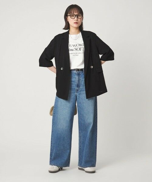 green label relaxing / グリーンレーベル リラクシング テーラードジャケット | 【結論シリーズ】シアーエアミドルスリーブジャケット［size SHORTあり］ | 詳細9