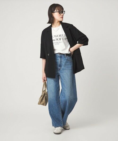 green label relaxing / グリーンレーベル リラクシング テーラードジャケット | 【結論シリーズ】シアーエアミドルスリーブジャケット［size SHORTあり］ | 詳細10