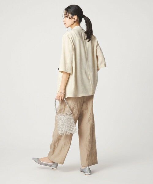 green label relaxing / グリーンレーベル リラクシング テーラードジャケット | 【結論シリーズ】シアーエアミドルスリーブジャケット［size SHORTあり］ | 詳細22