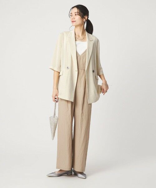 green label relaxing / グリーンレーベル リラクシング テーラードジャケット | 【結論シリーズ】シアーエアミドルスリーブジャケット［size SHORTあり］ | 詳細19
