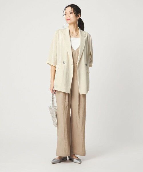 green label relaxing / グリーンレーベル リラクシング テーラードジャケット | 【結論シリーズ】シアーエアミドルスリーブジャケット［size SHORTあり］ | 詳細18