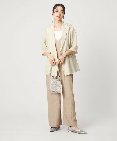 green label relaxing / グリーンレーベル リラクシング テーラードジャケット | 【結論シリーズ】シアーエアミドルスリーブジャケット［size SHORTあり］ | 詳細19