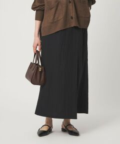 green label relaxing / グリーンレーベル リラクシング ロング・マキシ丈スカート | ［size SHORTあり］フィブリル ナロー スカート