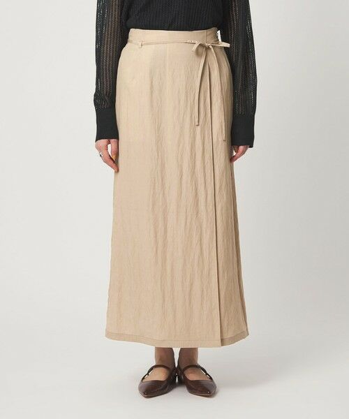 green label relaxing / グリーンレーベル リラクシング ロング・マキシ丈スカート | ［size SHORTあり］フィブリル ナロー スカート | 詳細11