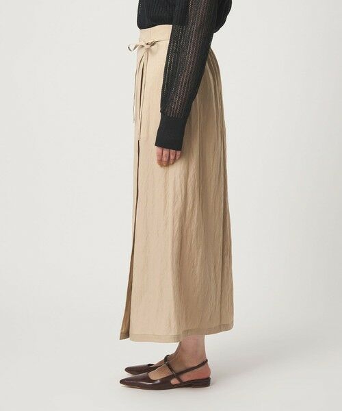 green label relaxing / グリーンレーベル リラクシング ロング・マキシ丈スカート | ［size SHORTあり］フィブリル ナロー スカート | 詳細12