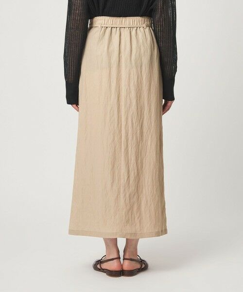 green label relaxing / グリーンレーベル リラクシング ロング・マキシ丈スカート | ［size SHORTあり］フィブリル ナロー スカート | 詳細13