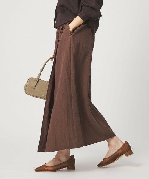 green label relaxing / グリーンレーベル リラクシング ロング・マキシ丈スカート | ［size SHORTあり］フィブリル ナロー スカート | 詳細19