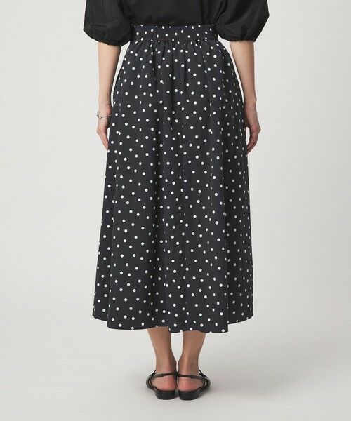 green label relaxing / グリーンレーベル リラクシング ロング・マキシ丈スカート | タック フレア スカート 2 ドット | 詳細6
