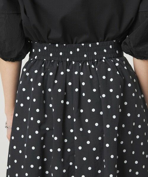 green label relaxing / グリーンレーベル リラクシング ロング・マキシ丈スカート | タック フレア スカート 2 ドット | 詳細8