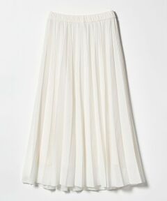 シアー ガーゼ プリーツスカート